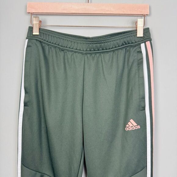 ADIDAS | Climacool Tiro 19 Green & Pink Track Pants Women’s Size Small - Picture 5 of 12